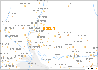 map of Sokur