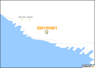 map of Sokyrkart