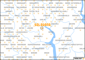 map of Solādāna