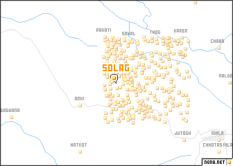 map of Solag