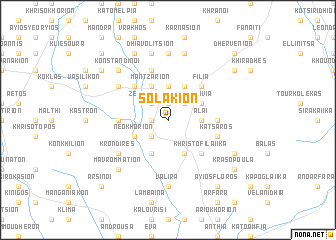 map of Solákion