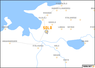 map of Sola