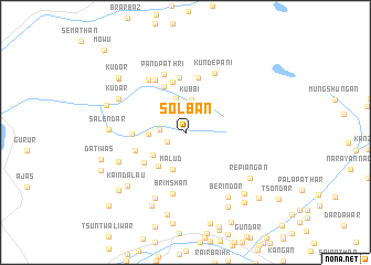 map of Solban