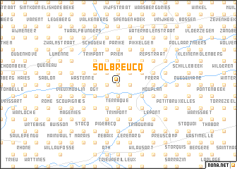 map of Solbreucq