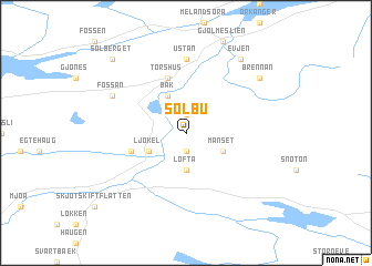 map of Solbu