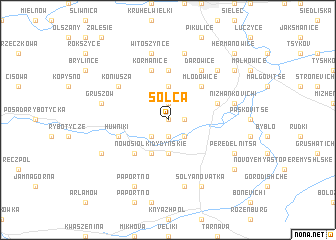 map of Solca