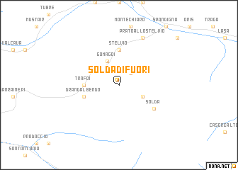 map of Solda di Fuori