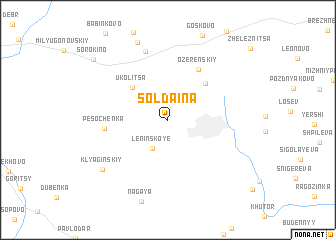 map of Soldaina
