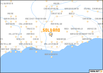 map of Soldano