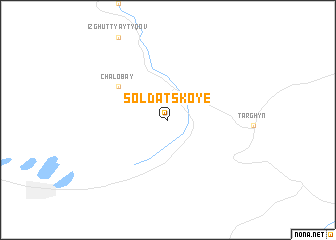 map of Soldatskoye