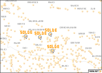 map of Solde
