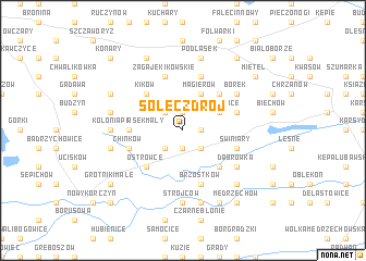 map of Solec-Zdrój