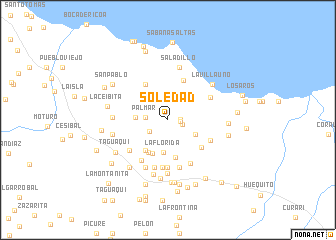 map of Soledad