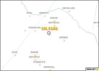 map of Soledad