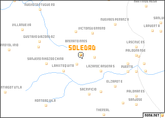 map of Soledad