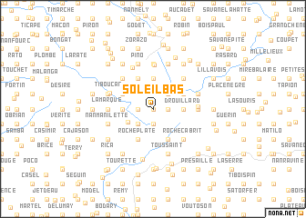 map of Soleil Bas