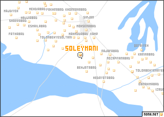 map of Soleymānī