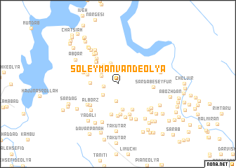 map of Soleymānvand-e ‘Olyā