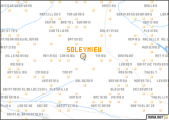 map of Soleymieu