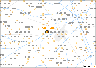 map of Solgīn