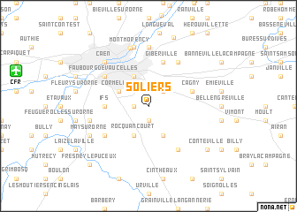 map of Soliers