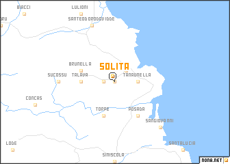 map of Solità