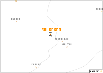 map of Solkokon