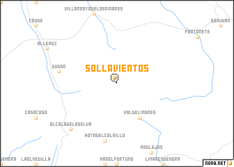 map of Sollavientos