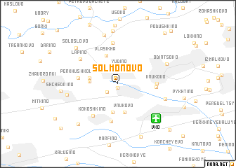 map of Solmonovo