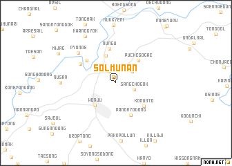 map of Solmunan