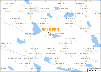 map of Solnebo