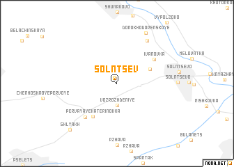 map of Solntsev
