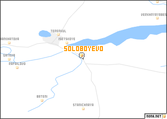 map of Soloboyevo