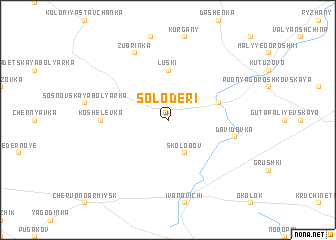 map of Soloderi