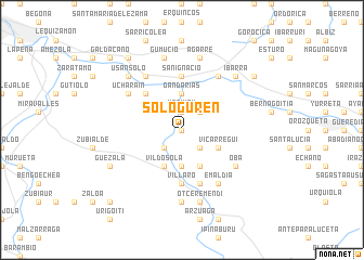 map of Sologuren