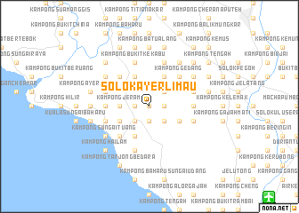 map of Solok Ayer Limau