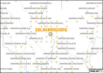 map of Solok Bangkong