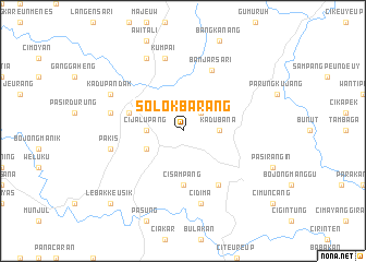 map of Solokbarang