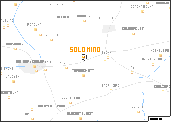map of Solomino