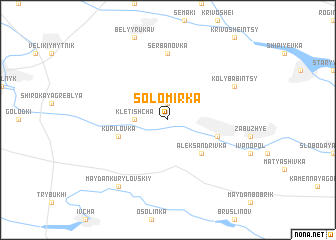 map of Solomirka