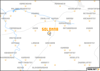 map of Solomna