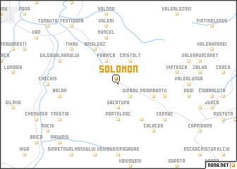 map of Solomon