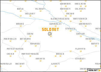 map of Soloneţ