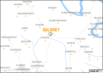 map of Soloneţ