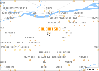 map of Solonitsko