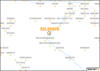 map of Solonovo