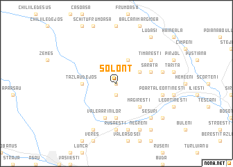 map of Solonţ