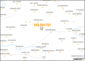 map of Solovitsy