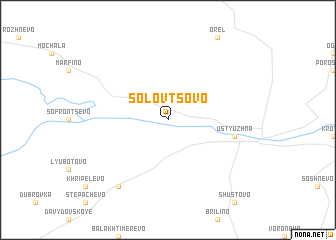 map of Solovtsovo