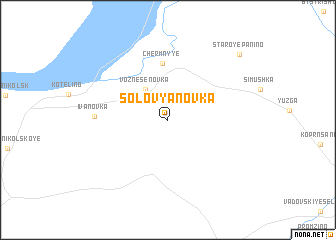 map of Solov\